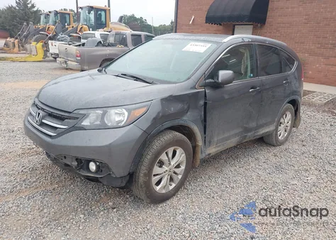 2013 Honda Cr-V Ex-L from USA, damaged, VIN 2HKRM4H73DH605420